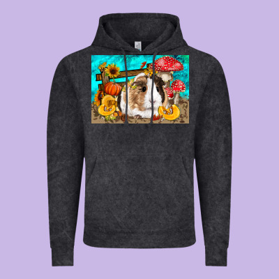 Guinea Pig Kid's Vintage Hoodie Designed By Lillyallendesigns