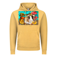 Vintage Mustard Guinea Pig Kid's Vintage Hoodie - LillyAllenDesigns