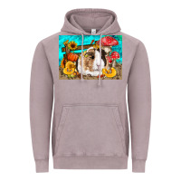 Vintage Zinc Guinea Pig Kid's Vintage Hoodie - LillyAllenDesigns