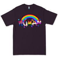 Plum Human pride Premium Tee - FaDigitalArtStudio