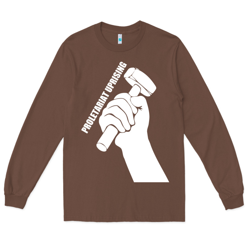 Proletariat Uprising Revolution Politics Long Sleeve Tee by artisFamous | Teevron
