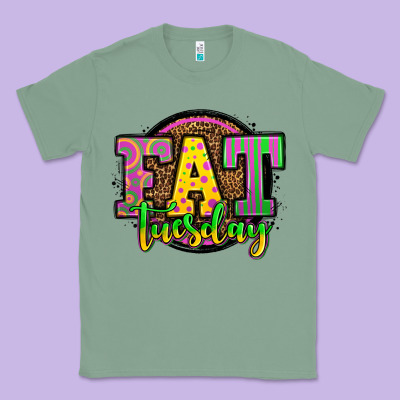 Mardi Gras Fat Tuesday Classic Tee Designed By Oliviacreatesart