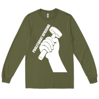 Army Green proletariat uprising revolution politics Long Sleeve Tee - artisFamous