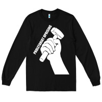 Black proletariat uprising revolution politics Long Sleeve Tee - artisFamous