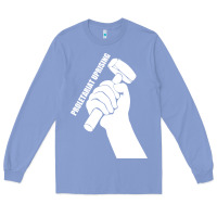 Colony Blue proletariat uprising revolution politics Long Sleeve Tee - artisFamous