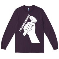 Plum proletariat uprising revolution politics Long Sleeve Tee - artisFamous