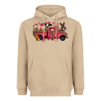 Mushroom valentines day leopard farm animals truck Heavyweight Hoodie - Jasminsmagicworld