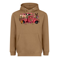 Toasted Coconut valentines day leopard farm animals truck Heavyweight Hoodie - Jasminsmagicworld