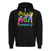 Black mom summer Zipper Hoodie - RanaPortraitStore