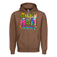 Chestnut mom summer Zipper Hoodie - RanaPortraitStore