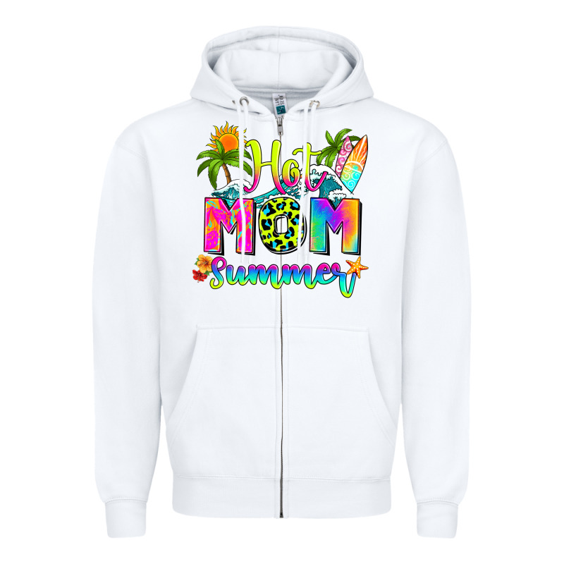 Mom Summer Zipper Hoodie by RanaPortraitStore | Teevron