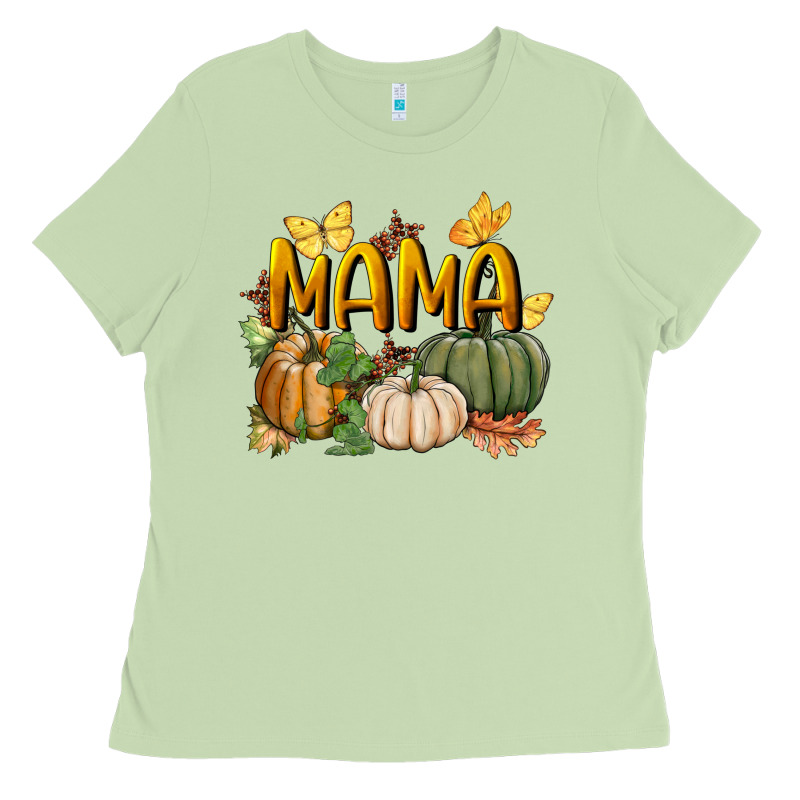 Mama Pumpkin Ladies Tee by BundleAndBundleShop | Teevron