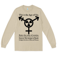 Mushroom this is the age of sin   transgender symbol Long Sleeve Tee - artisFamous