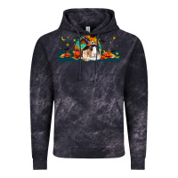 Cloud Black Halloween Guinea Pig Vintage Hoodie - LillyAllenDesigns