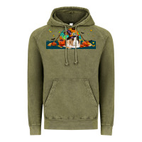 Vintage Olive Halloween Guinea Pig Vintage Hoodie - LillyAllenDesigns
