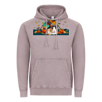 Vintage Zinc Halloween Guinea Pig Vintage Hoodie - LillyAllenDesigns