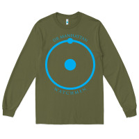 Army Green dr manhattan Long Sleeve Tee - artisFamous