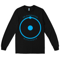 Black dr manhattan Long Sleeve Tee - artisFamous