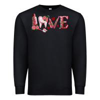 Black Valentines day dental love Premium Sweatshirt - RanaPortraitStore