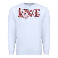 White Valentines day dental love Premium Sweatshirt - RanaPortraitStore