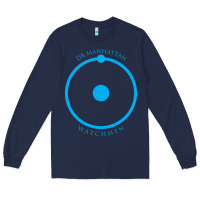 Navy dr manhattan Long Sleeve Tee - artisFamous