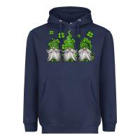 Navy st patricks gnomes Heavyweight Hoodie - Jasminsmagicworld