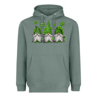 Sage st patricks gnomes Heavyweight Hoodie - Jasminsmagicworld