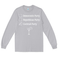 Moon Dust democratic republican cocktail party funny Long Sleeve Tee - artisFamous