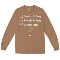 Toasted Coconut democratic republican cocktail party funny Long Sleeve Tee - artisFamous