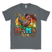Charcoal Heather mama hen western olivia Classic Tee - OliviaCreatesArt