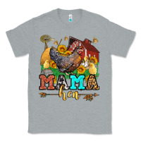 Heather Grey mama hen western olivia Classic Tee - OliviaCreatesArt