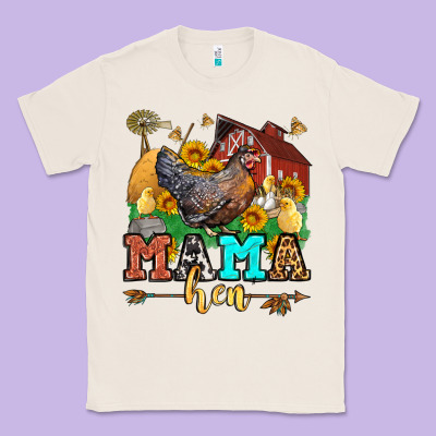 Mama Hen Western Olivia Classic Tee Designed By Oliviacreatesart
