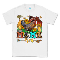 White mama hen western olivia Classic Tee - OliviaCreatesArt