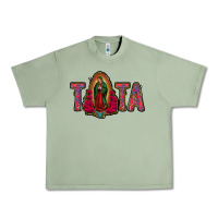 Oil Green tata lady of guadalupe Urban Heavy Tee - Jasminsmagicworld