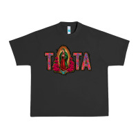Pigment Black tata lady of guadalupe Urban Heavy Tee - Jasminsmagicworld