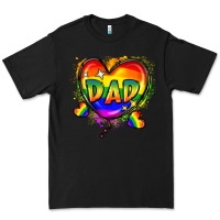 Black Dad pride Premium Tee - FaDigitalArtStudio