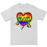 Dove Grey Dad pride Premium Tee - FaDigitalArtStudio