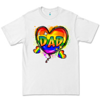 White Dad pride Premium Tee - FaDigitalArtStudio