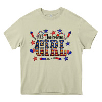 Mossy All American Girl Heavy Core Tee - CowCowDesign