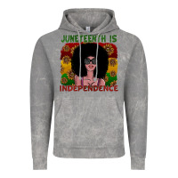 Cloud Rock juneteenth is independence Vintage Hoodie - SublimationCraftShop