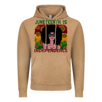 Juneteenth Is Independence Vintage Hoodie | Teevron
