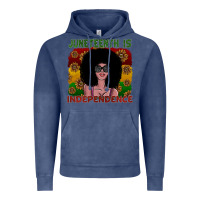 Vintage Denim juneteenth is independence Vintage Hoodie - SublimationCraftShop