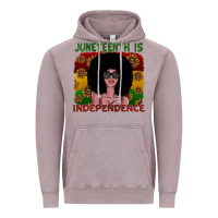 Vintage Zinc juneteenth is independence Vintage Hoodie - SublimationCraftShop