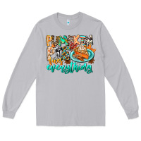 Moon Dust Pumpkin Pie Fixes Everything Long Sleeve Tee - CowhideDigitalArt