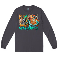 Smoke Pumpkin Pie Fixes Everything Long Sleeve Tee - CowhideDigitalArt