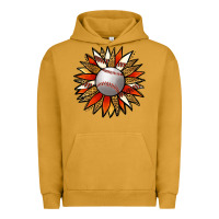 Pigment Peanut Butter Baseball Sunflower Urban Hoodie - Jasminsmagicworld