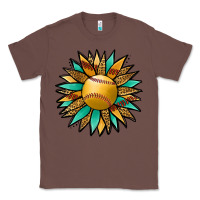 Chestnut Softball Sunflower Classic Tee - Jasminsmagicworld
