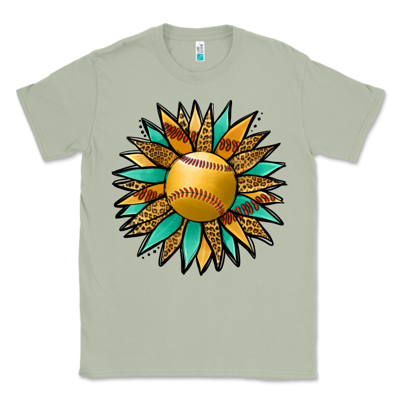 Softball Sunflower Classic Tee by Jasminsmagicworld | Teevron