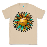 Mushroom Softball Sunflower Classic Tee - Jasminsmagicworld