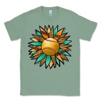 Sage Softball Sunflower Classic Tee - Jasminsmagicworld